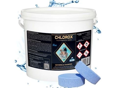 Chlorox Multitabletki 200g BLUE - 3 kg